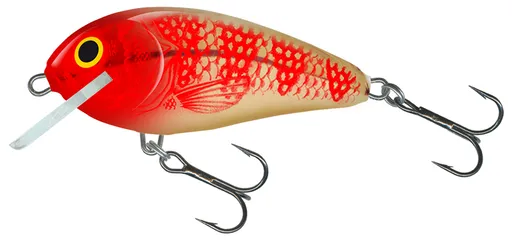 Salmo wobler butcher sinking golden red head 5 cm 7 g