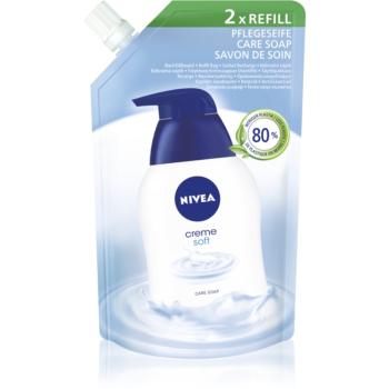 Nivea Creme Soft tekuté mýdlo náhradní náplň 500 ml