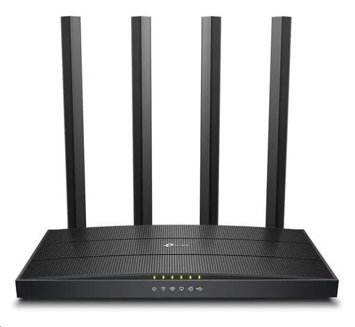 TP-Link Archer C6U OneMesh/EasyMesh WiFi5 router (AC1200, 2, 4GHz/5GHz, 4xGbELAN, 1xGbEWAN, 1xUSB2.0)