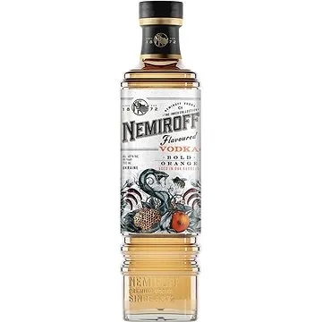 Nemiroff De Luxe Bold Orange 1l 40% (4820181425692)