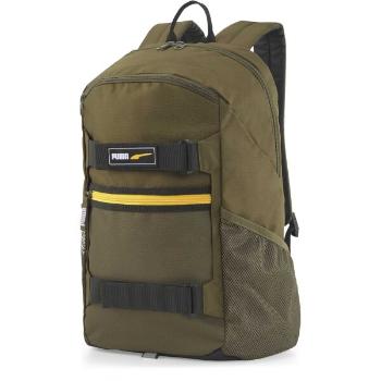 Puma DECK BACKPACK Sportovní batoh, khaki, velikost