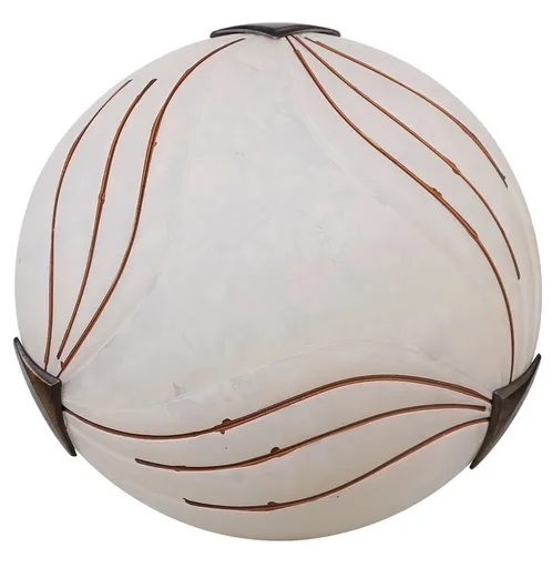 Nástěnné stropní svítidlo skleněné stropní svítidlo 60W E27 Aga