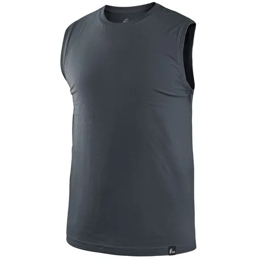 Canis (CXS) Pánské tričko bez rukávů CXS RICHARD - Šedá | 2XL
