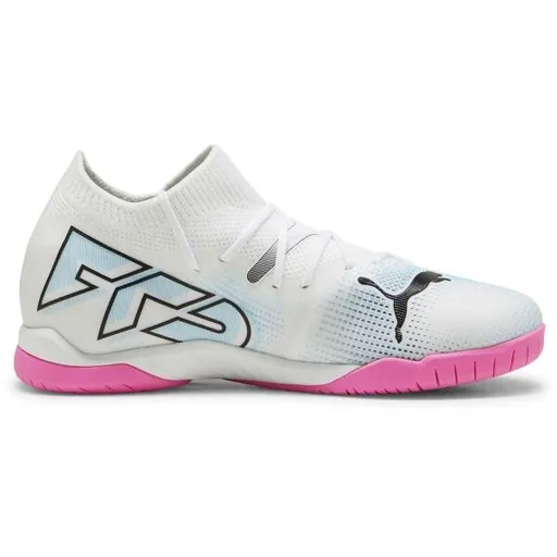 Puma FUTURE 7 MATCH  IT + JR Dětské sálovky, bílá, velikost 34.5