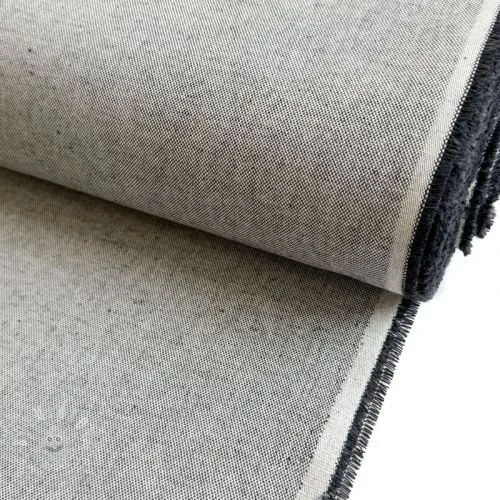 Dekorační látka Linenlook PLAIN grey