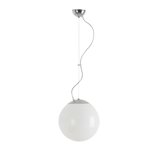 OSMONT ISI64187 ISIS L2 PM závěsné plastové svítidlo nerez leštěná / bílá IP40 3000 K 20W LED