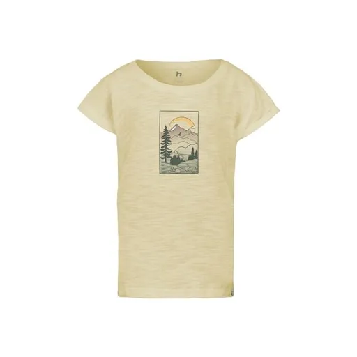 Hannah KAIA JR Dívčí triko, žlutá, velikost 146-152