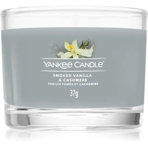 Yankee Candle Smoked Vanilla & Cashmere votivní svíčka 37 g