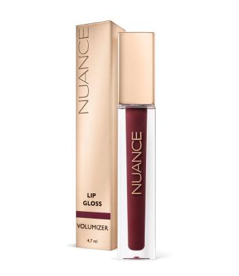 Nuance Lip Gloss Volumizer 05 Mysterious Berry lesk na rty 4,7 ml