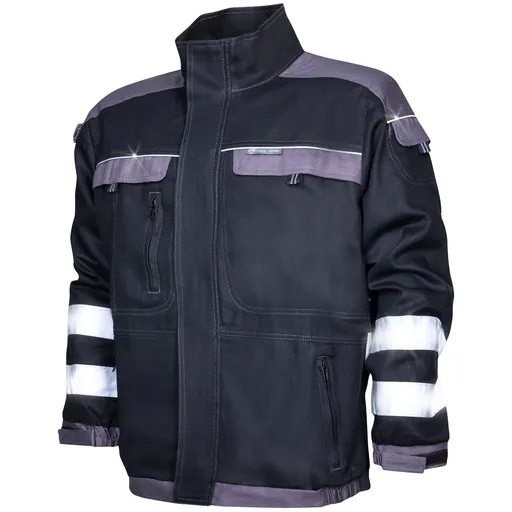 Ardon Reflexní pracovní blůza COOL TREND - Černá / šedá | 3XL