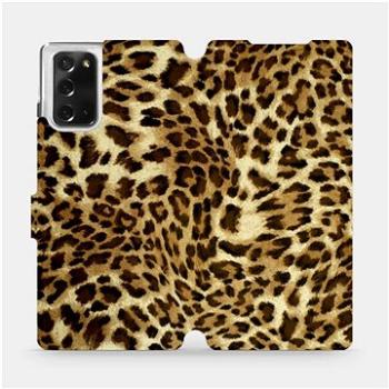 Flipové pouzdro na mobil Samsung Galaxy Note 20 - VA33P Leopardí vzor (5903516332939)