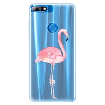 Silikonové pouzdro iSaprio - Flamingo 01 - Huawei Y7 Prime 2018