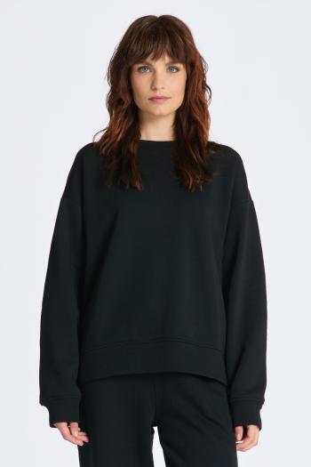 MIKINA GANT REL SHIELD C-NECK SWEAT BLACK