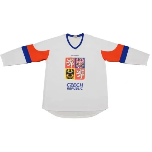 SPORT TEAM ČR 9 Hokejový dres, bílá, velikost