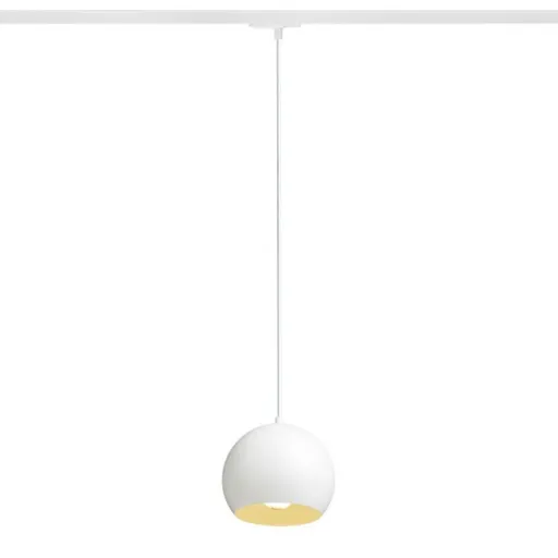 RED - DESIGN RENDL RENDL AGNETA pro jednookr. lištu závěsná bílá 230V E27 40W R13970