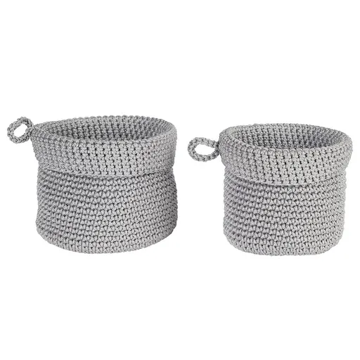 STORE IT Sada úložných košíků 2 ks - šedá