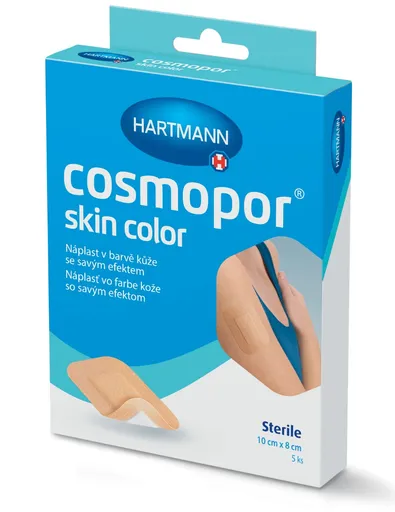 Cosmopor Skin color 10 x 8 cm náplasti dělené 5 ks