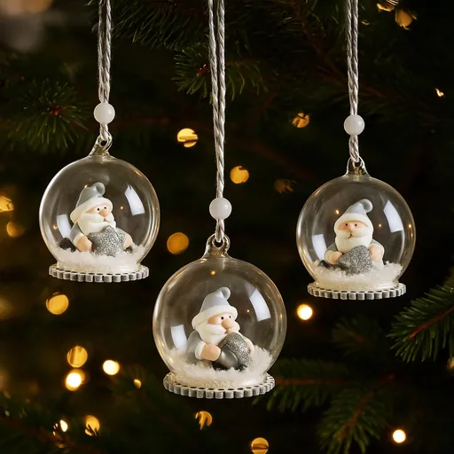 PM Euro-Trading Dekorace na stromek Santa