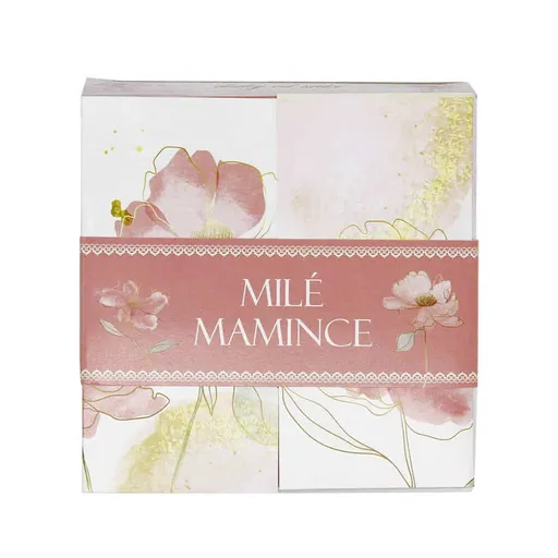 Interaktivní dárková sada čajů s přáním milé mamince