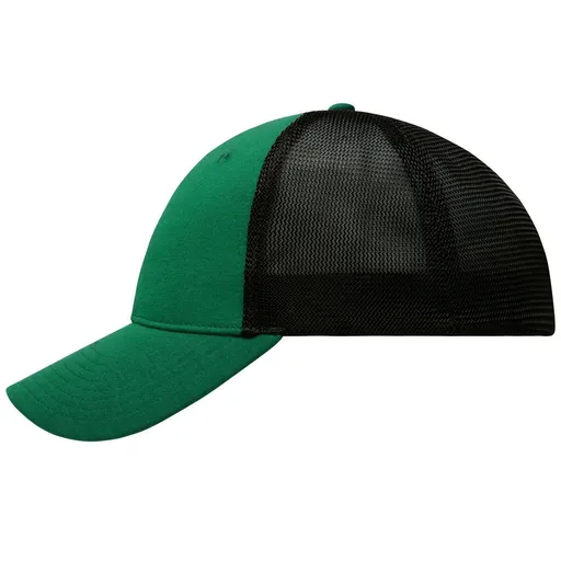 Myrtle Beach (Daiber) Kšiltovka se síťkou Elastic Fit MB6215 - Zelená / černá | L/XL