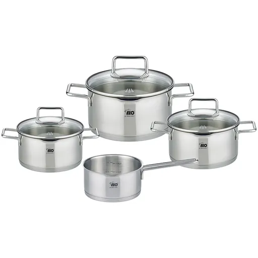 Elo 72404 4dílná sada nerezových hrnců Smart Steam