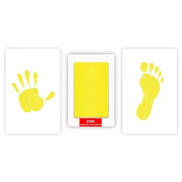 GOLD BABY Sada na dětské otisky - žlutá (0712221439124)