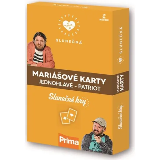Slunečná - Mariášové karty jednohlavé