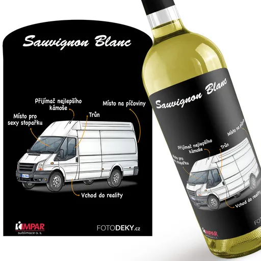 Víno Anatomie dodávky (Druh Vína: Bílé víno)