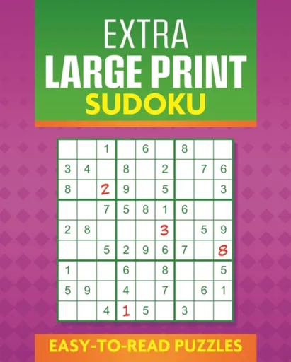 Extra Large Print Sudoku - Eric Saunders