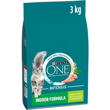 Purina ONE indoor s krůtou 3 kg (7613035862579)