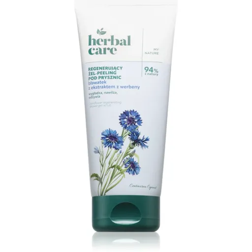 Farmona Herbal Care Cornflower Regenerating Shower Gel-Scrub sprchový gel s peelingovým efektem 200 ml