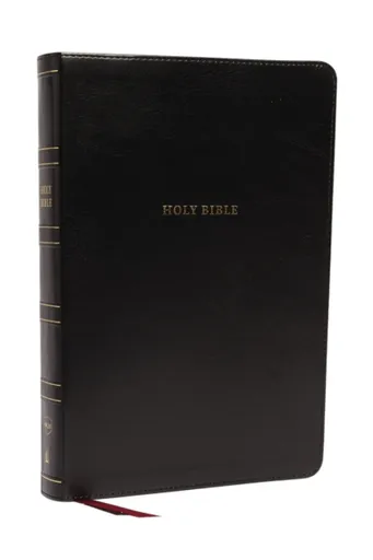 NKJV Holy Bible, Super Giant Print Reference Bible, Black Leathersoft, 43,000 Cross references, Red Letter, Comfort Print: New King James Version - Th