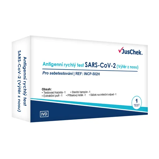 Alltest JusChek SARS-CoV-2 antigenní rychlý test 1 ks