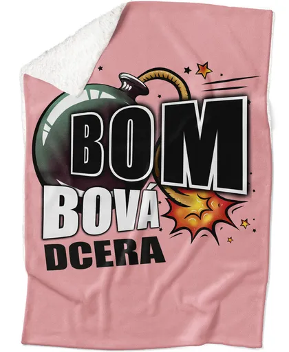 Deka Bombová dcera (Podšití beránkem: ANO)