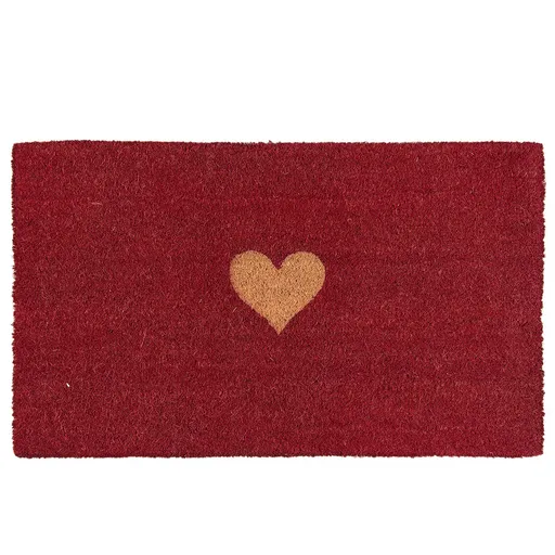 Kokosová rohožka Heart - 75*45*2 cm MC126