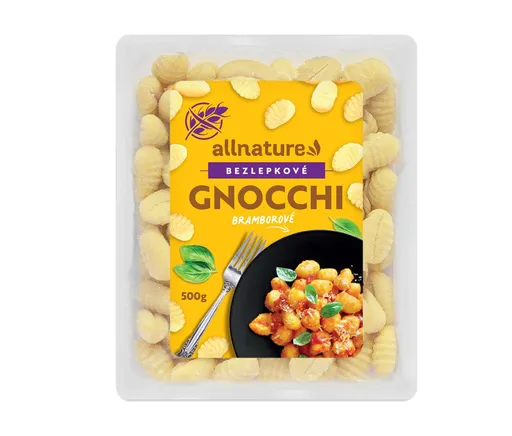 Allnature Gnocchi bramborové bezlepkové 500 g