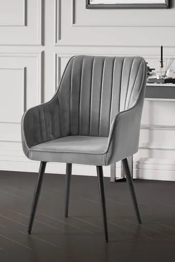 Sada židlí (2 kusy) Nova - Grey, Black