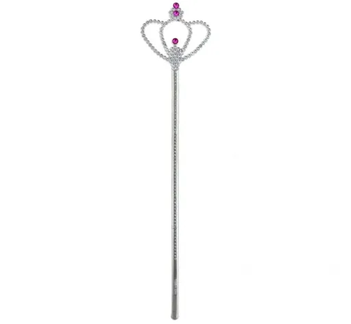 Godan Stříbrná kouzelná hůlka - růžový kamínek