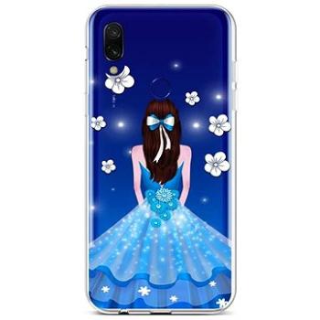 TopQ Xiaomi Redmi Note 7 silikon Blue Princess 67905 (Sun-67905)