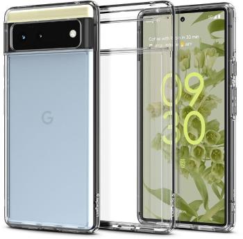 Telefon tok Spigen Ultra Hybrid Google Pixel 6 átlátszó tok