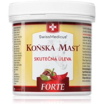 SwissMedicus Koňská mast FORTE hřejivá mast 250 ml