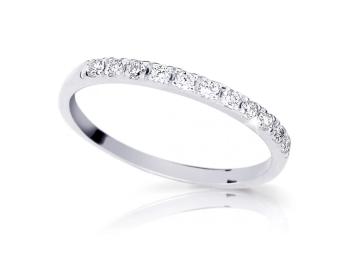 Cutie Jewellery Půvabný prsten z bílého zlata Z6484-1670-10-X-2 48 mm