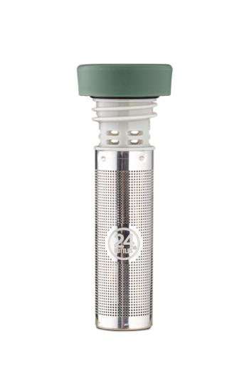 Šroubovací uzávěr s infuzérem 24bottles Infuser.Lid.Lgt.Green-Lgtgreen