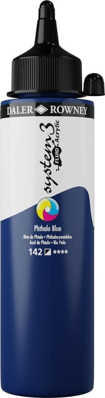 Daler Rowney System3 Akrylová barva Phthalo Blue 250 ml 1 ks