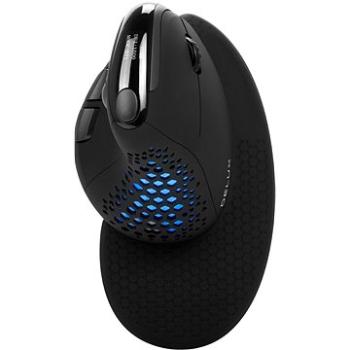 DELUX M618XSD Rechargeable RGB Vertical mouse, černá (M618XSD)