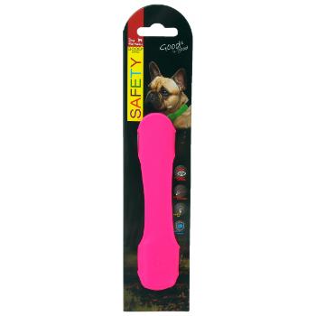 Návlek Dog Fantasy LED svítící růžový 15cm