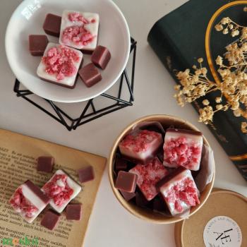 Málnás panna cotta illatviasz