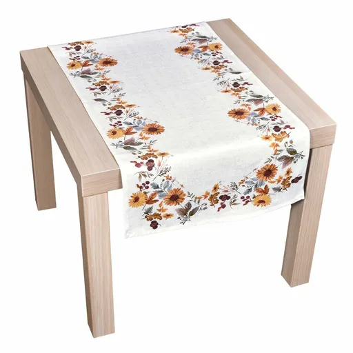 Forbyt Běhoun Podzimní květy, 40 x 140 cm