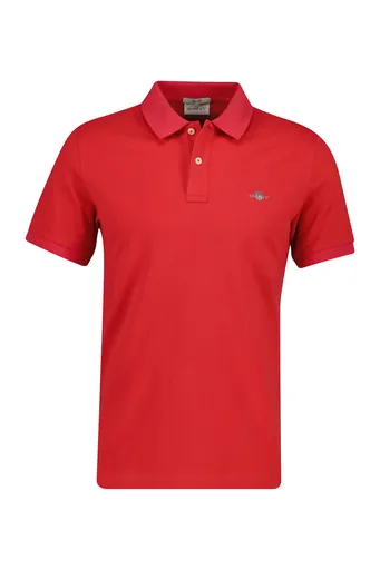POLOKOŠILE GANT SLIM SHIELD SS PIQUE POLO ROSE RED