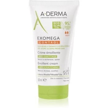 A-Derma Exomega Control hydratační krém pro velmi suchou citlivou a atopickou pokožku 50 ml